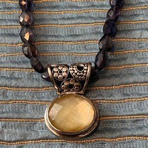 Lori Bonn Design Pendant & Labradorite Chain